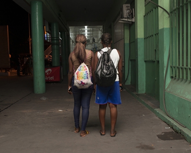  
Véronica & Jeannette , commune de Limete, Kinshasa/RDC