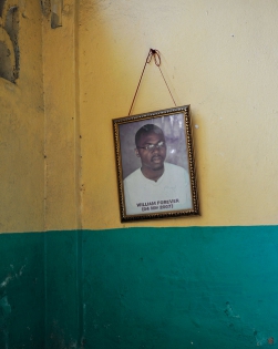  Portrait of activist William Roger Nowokap, Douala, Cameroon, 2017
