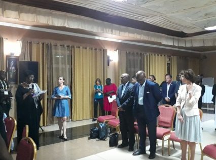  
Projection de ‟Toujours en colère‟, à la conférence  ICASA 2019 au Rwanda
