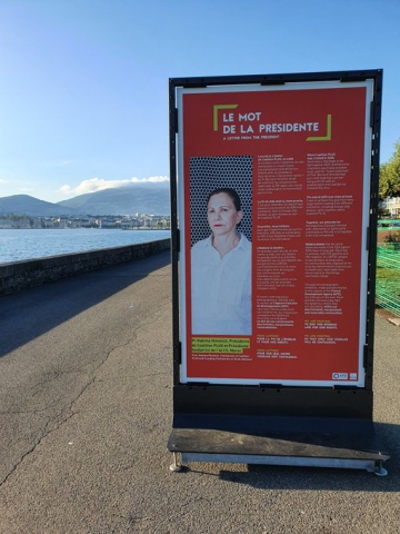  
Exhibition of Coalition Plus from 1 to 30 September 2020, in Geneva with the support of AFD - The Agence Française de Développement and the City of Geneva.
