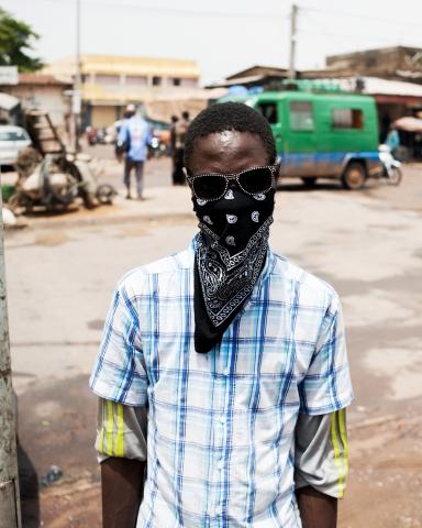  Sadio, jeune homme usager de drogue, Bagadadji, Bamako, 2018