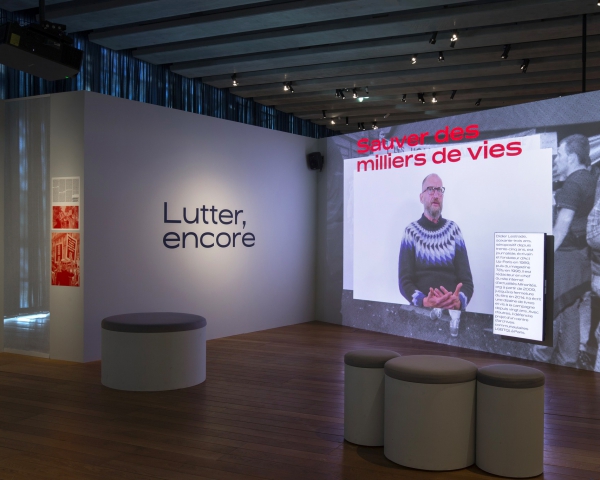  Exhibition "HIV/AIDS, the epidemic is not over", from 15 December to 2 May 2022, Mucem

This is the first time that a museum in France has tackled this social, political and militant history, in particular through the prism of the Act-Up archives. An exhibition that is the result of 5 years of work and a committee of 50 people.

Photos © Grégoire Edouard - Mucem